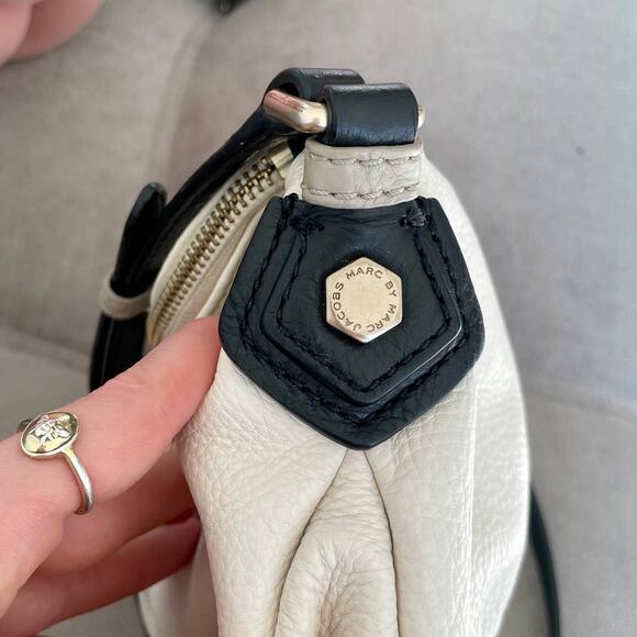 MARC JACOBS Mini Natasha Leather Crossbody Bag Colorblock - Picture 10 of 16